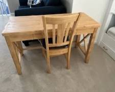 Sturdy desk & chair