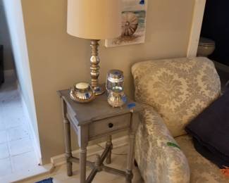 End table & table lamp - two end table available