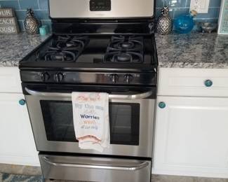 Frigidaire stainless steel range