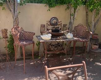 Antique Iron Furniture