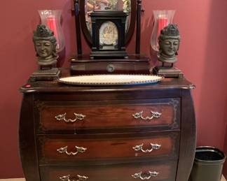 Three drawer contemporary dresser