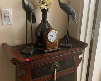 Asian inspired side table