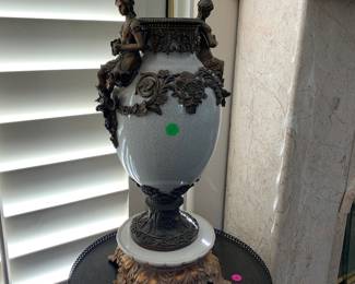 Pair of Marble Antique Vases