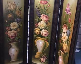 Three panel screen/room divider