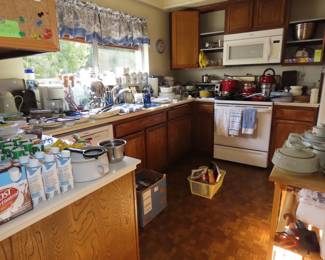 Kitchen contents.
