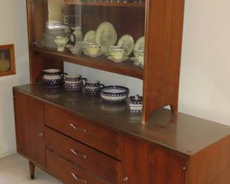 Lane sideboard, two pieces,