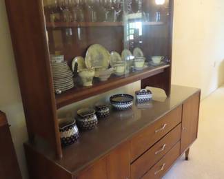 Lane sideboard, two pieces,