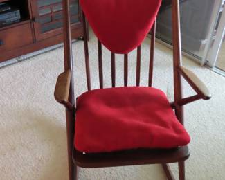 MCM rocking chair (needs webbing).