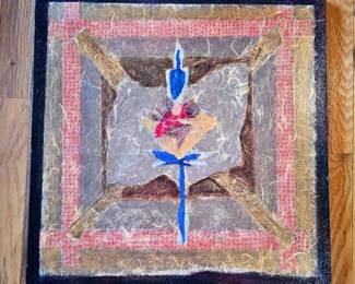 "Family Crest" on Canvas by Barbara Burlingame