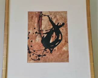 Asian Style Abstract                                                                            
21 x 24