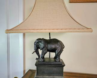Beautiful Metal Elephant Lamp  Photo 1 of 2