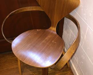 Cherner pretzel chair