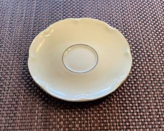 Haviland Leeds Saucer X 10
