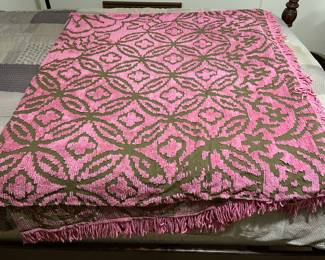 Vintage Chenille Bedspread/Blanket
