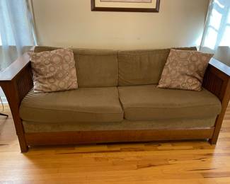 Vintage Fayetteville Stickley Mission Sofa Bed