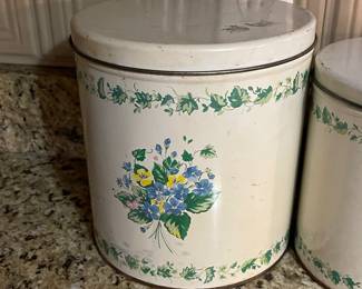 Vintage Balloonoff Canister Set