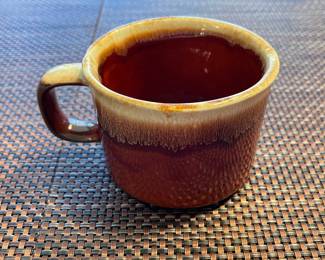 Vintage McCoy Drip Pattern Coffee Mug X 2