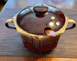 Vintage McCoy Drip Pattern Soup Tureen 226