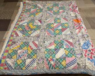 Vintage Handmade Quilt
