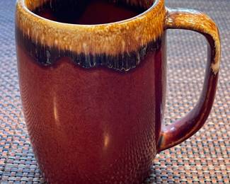 Vintage Hull Drip Pattern Large Coffee Mug