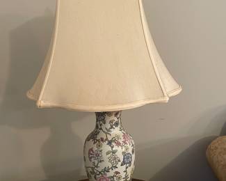 Vintage Porcelain Table Lamp X 2