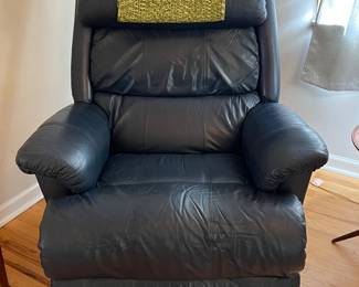 Black Leather LaZBoy Rocker/Recliner