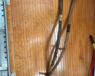 Antique Hay Sythes