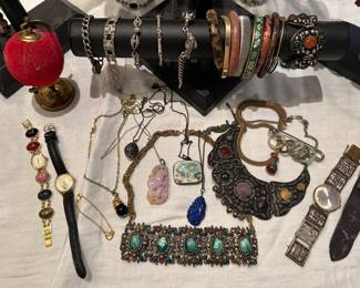 Bracelets and bangles, necklaces, and pendants