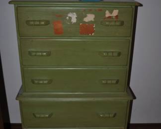 Nice vintage chest over chest 