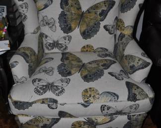 Paul Deen wing chair 