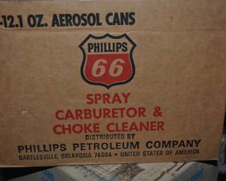 Cases of motor products, some are vintage. Including advertising pieces including mugs,watches and more.