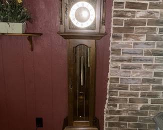 Grandfather clock, non-running