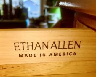 Ethan Allen signature