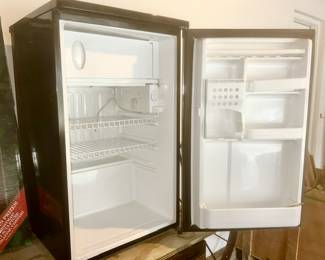 Dorm size fridge (inside view)