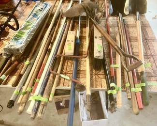 Various tools/yard & garden items