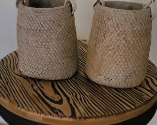 Ceramic baskets
