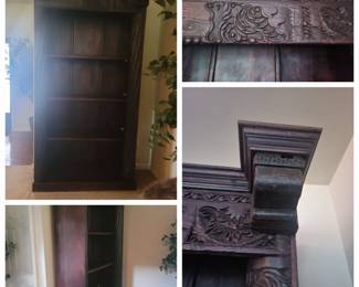 Majestic 10ft solid Walnut Bookcase