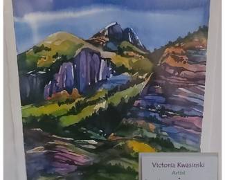 Original Victoria Kwasinski Watercolor 