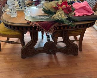 This picture was just to show the table base.  Super nice.  