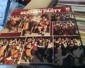 Vintage Vinyl Records LPs - German Beer Songs