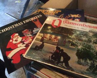 Vintage Vinyl Records LPs - Christmas