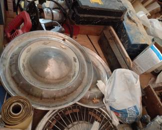 Vintage Chevrolet Hubcaps