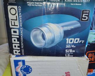 NIB RapidFlo 100ft Garden Hose