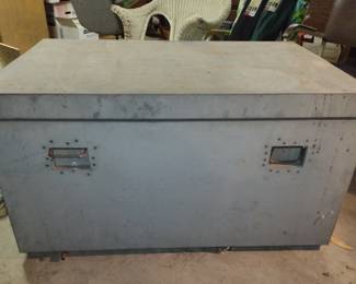 Large (30”x47”) Custom-Made Steel Chest/Cooler/Storage