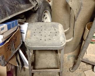Vintage Metal Stools