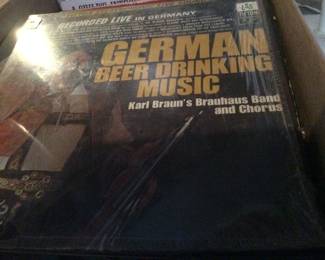 Vintage Vinyl Records LPs - German Beer Songs