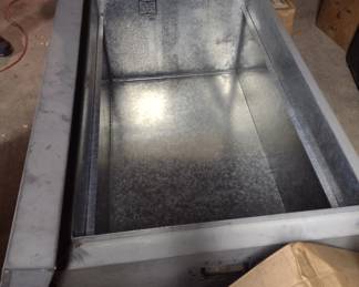 Large (30”x47”) Custom-Made Steel Chest/Cooler/Storage