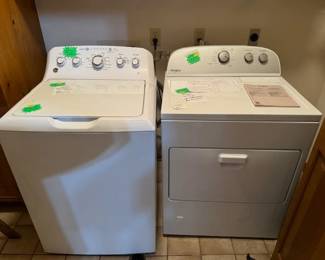 GE Washer and Whirlpool gas dryer Both 2020 models