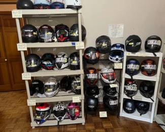 Over 60 + Helmets all sizes