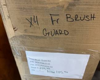 2018 Wolverine X4 Front Brush Guard Kit